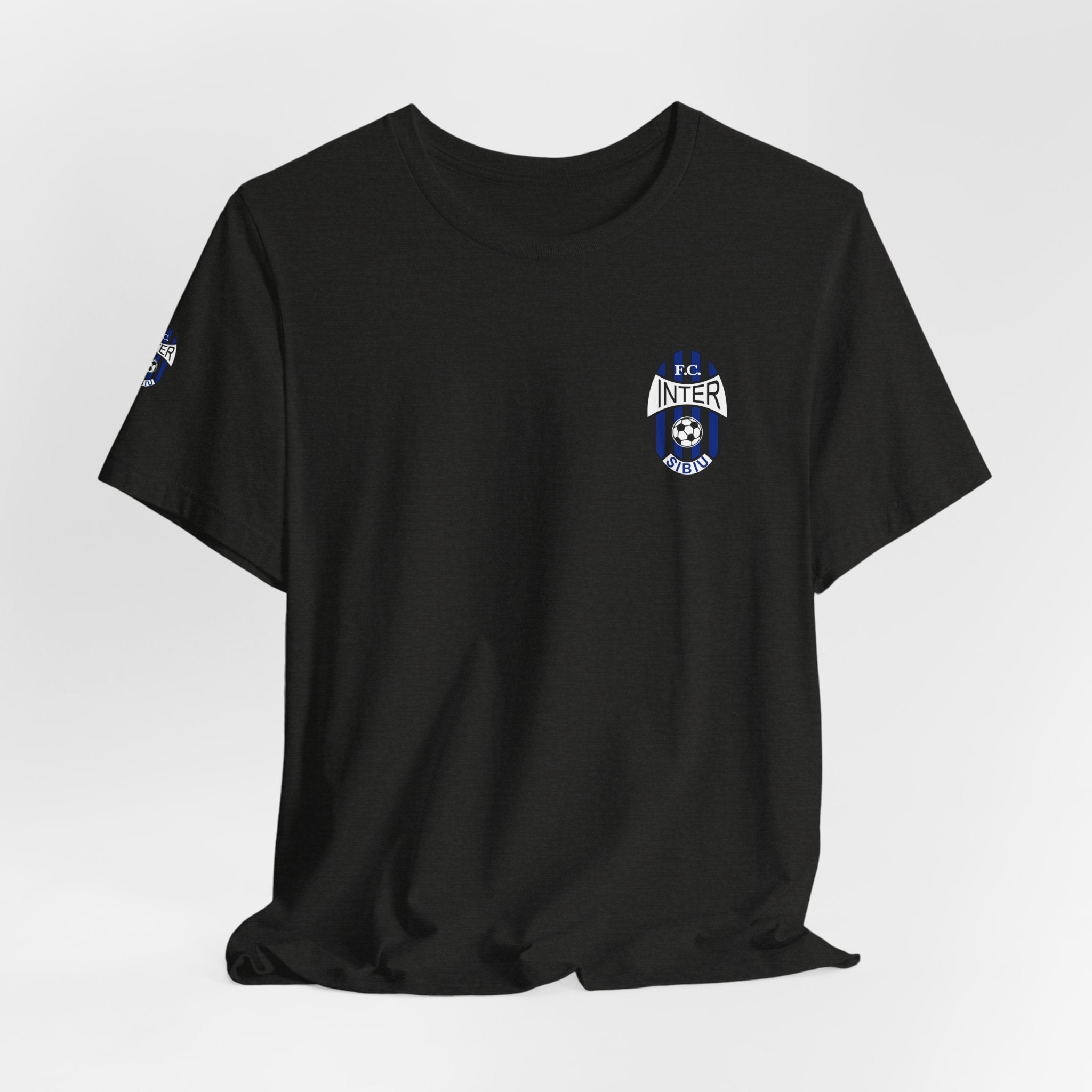 Inter Milan Crest T‑Shirt Minimal Football Fan Tee - Etna Gift
