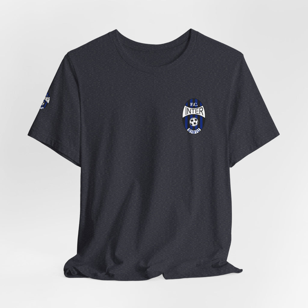 Inter Milan Crest T‑Shirt Minimal Football Fan Tee - Etna Gift