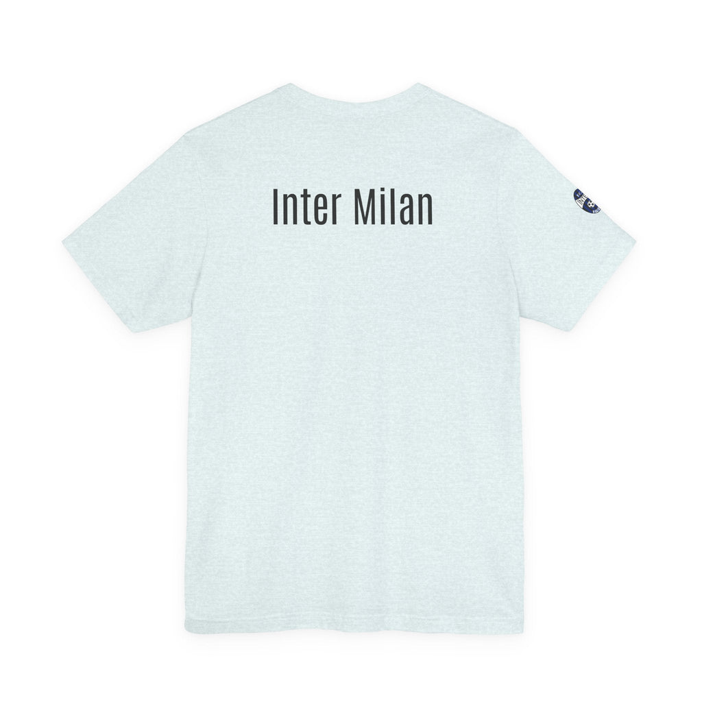 Inter Milan Crest T‑Shirt Minimal Football Fan Tee - Etna Gift