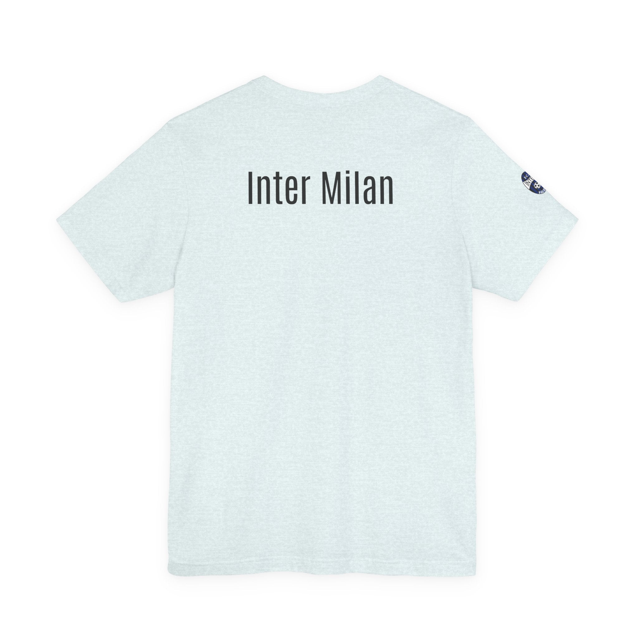 Inter Milan Crest T‑Shirt Minimal Football Fan Tee - Etna Gift