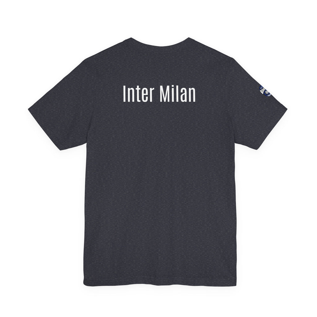 Inter Milan Crest T‑Shirt Minimal Football Fan Tee - Etna Gift