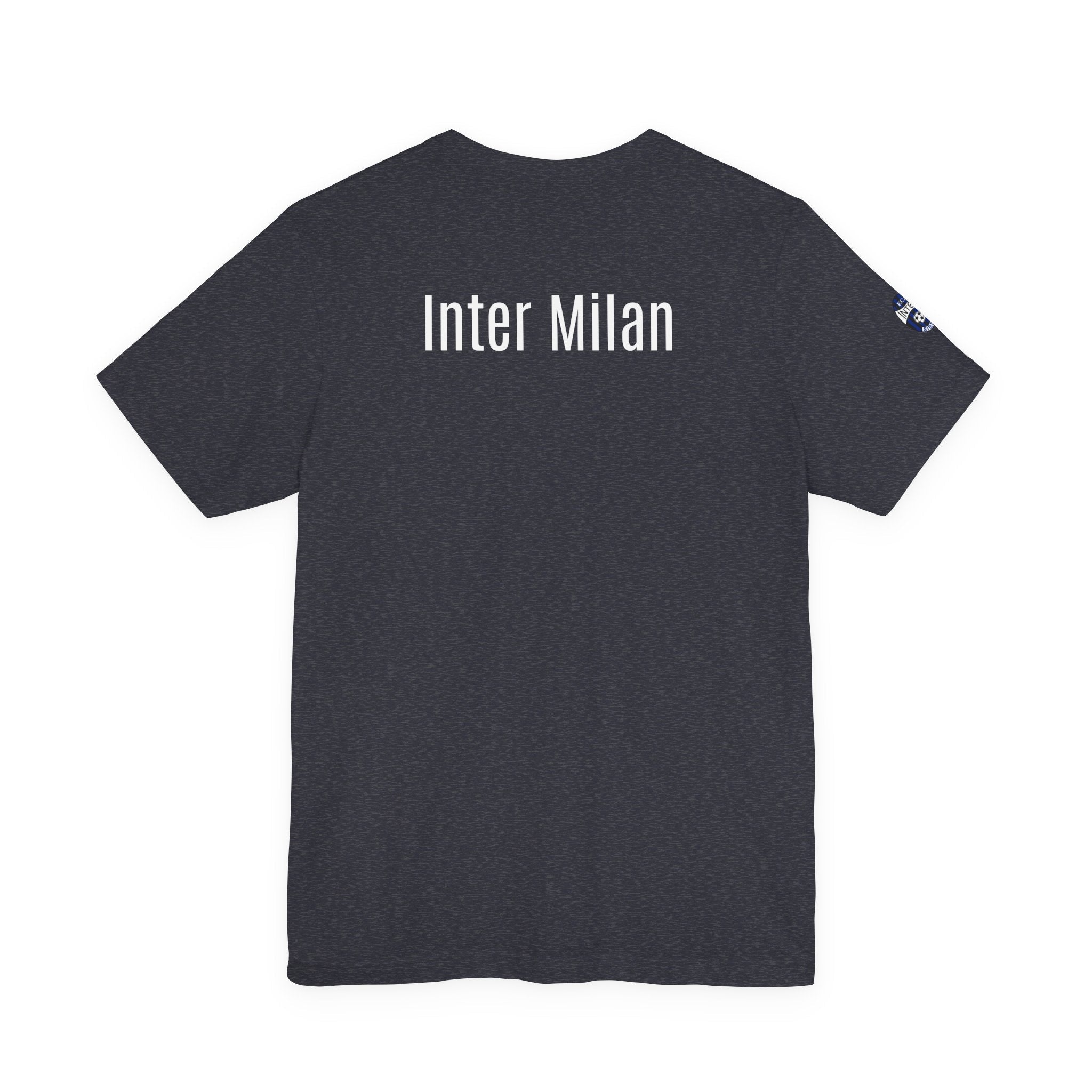 Inter Milan Crest T‑Shirt Minimal Football Fan Tee - Etna Gift
