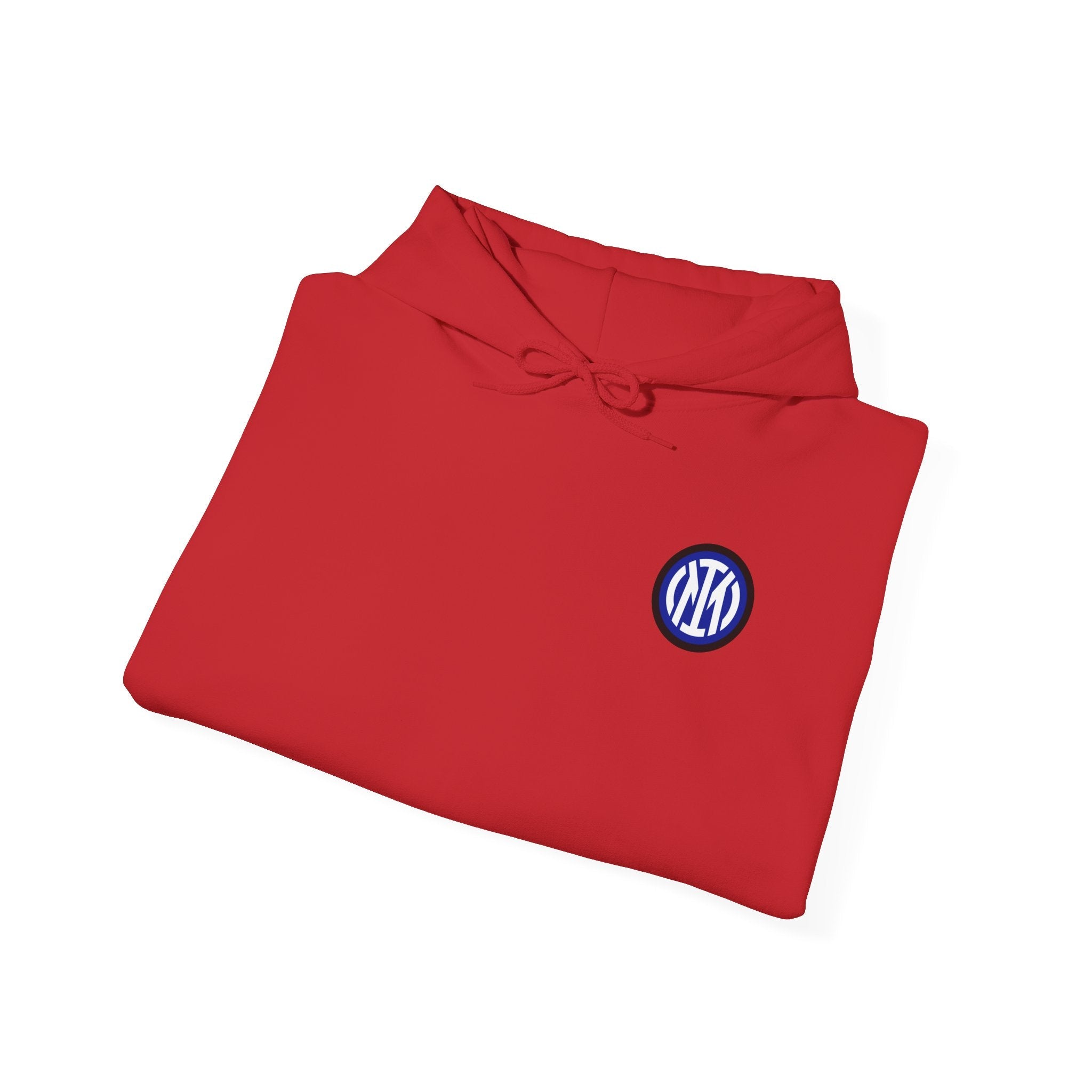 Inter Milan Logo Hoodie White Soccer Fan Pullover - Etna Gift