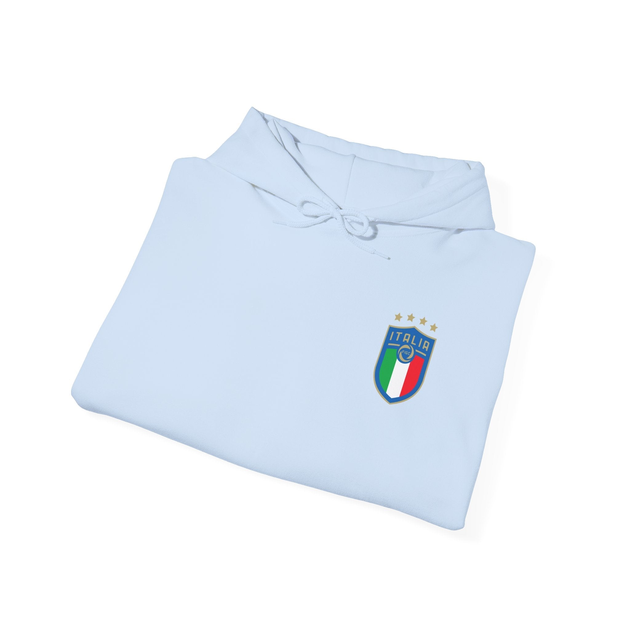 Italia Crest Hoodie Italian Flag Soccer Pullover - Etna Gift