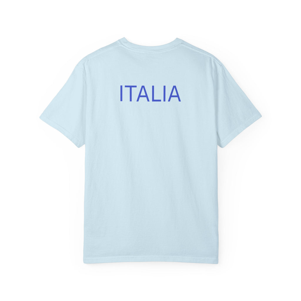 Italia Crest T-Shirt Italian Flag Logo Tee - Etna Gift