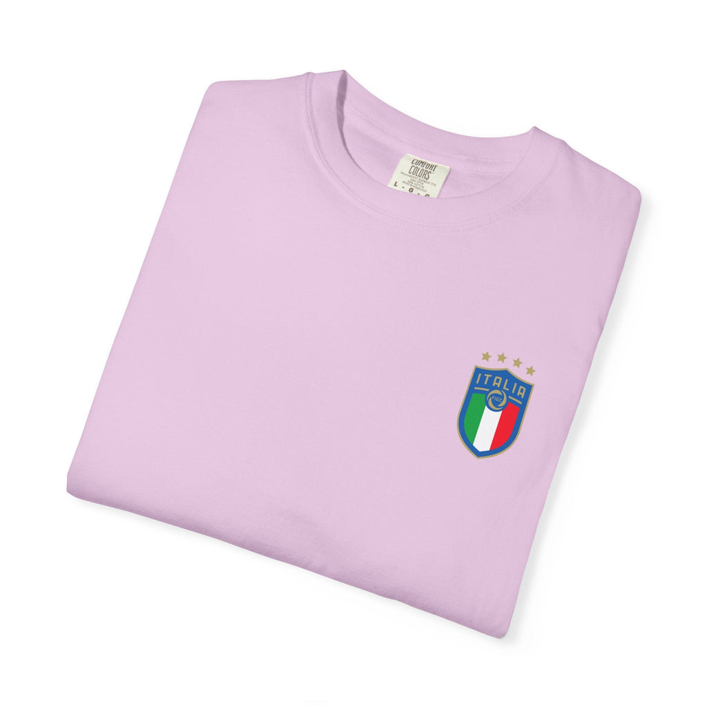 Italia Crest T-Shirt Italian Flag Logo Tee - Etna Gift