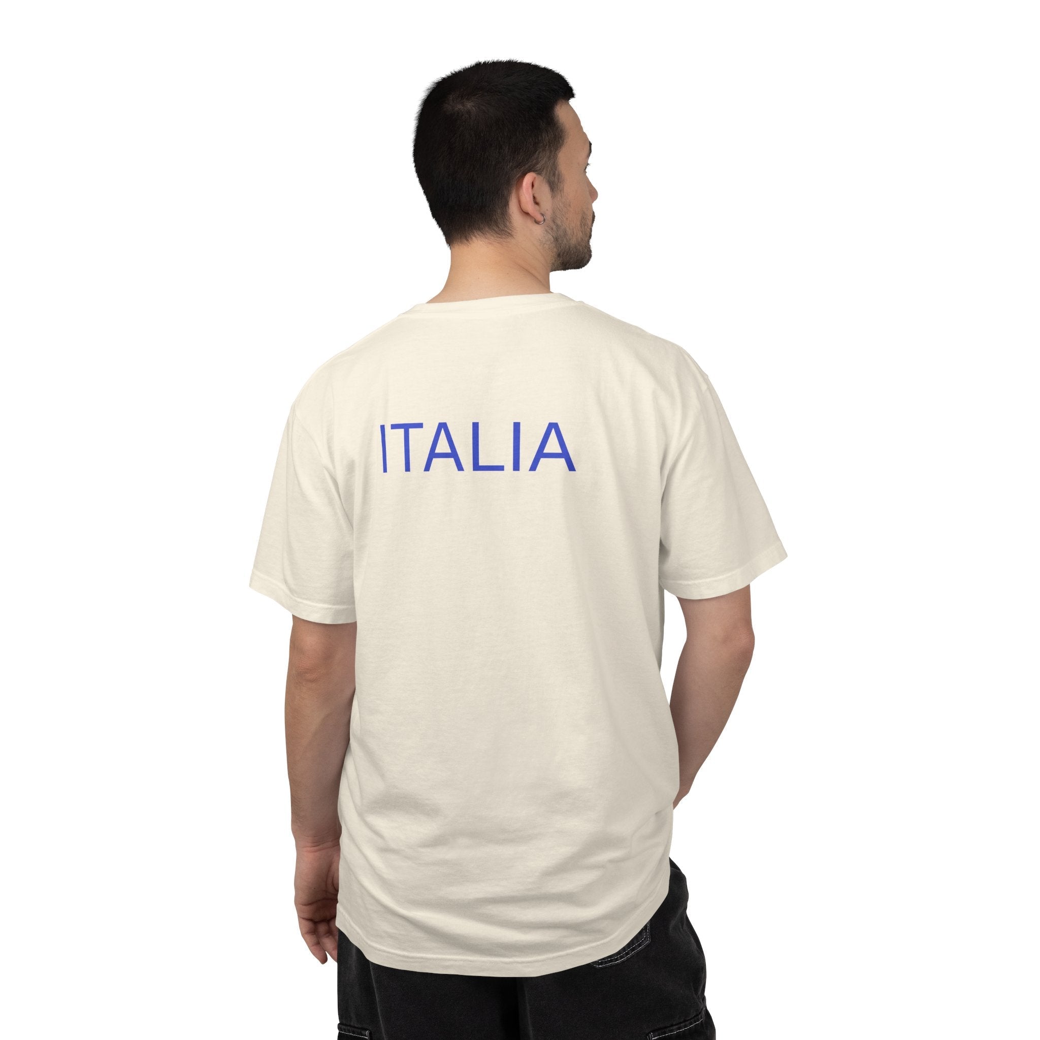 Italia Crest T-Shirt Italian Flag Logo Tee - Etna Gift