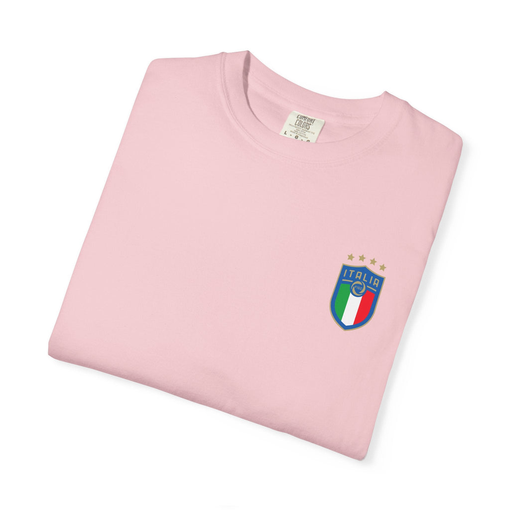Italia Crest T-Shirt Italian Flag Logo Tee - Etna Gift