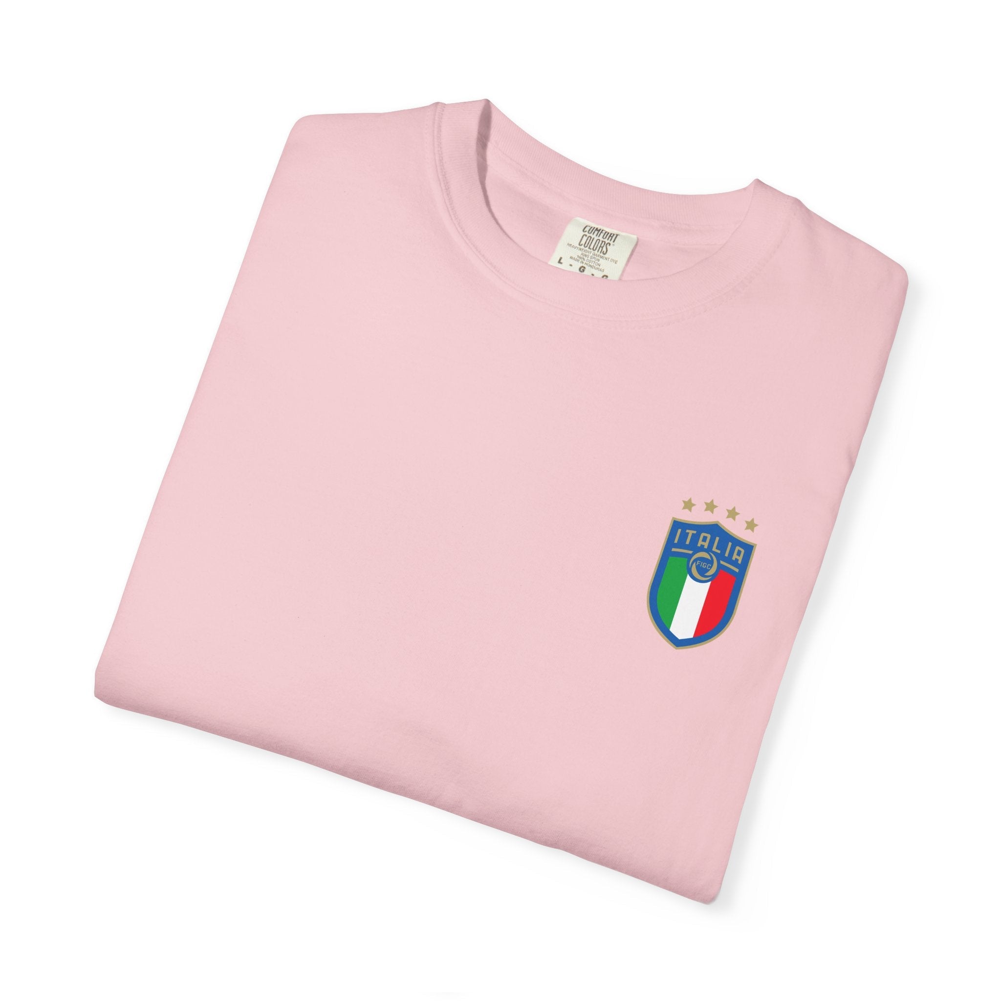 Italia Crest T-Shirt Italian Flag Logo Tee - Etna Gift
