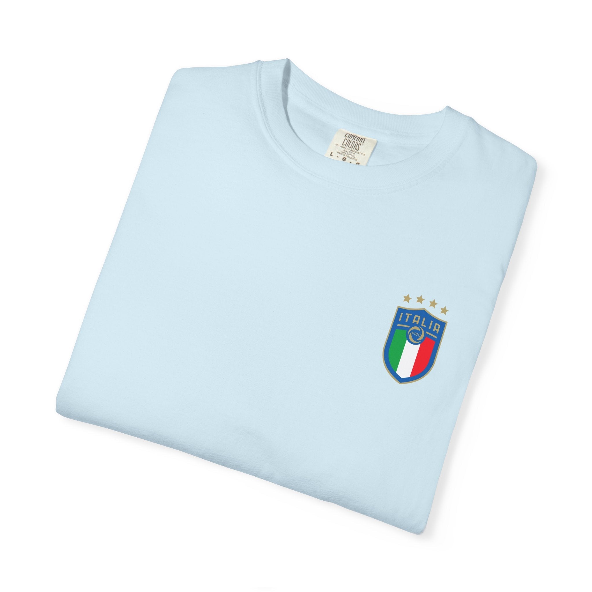 Italia Crest T-Shirt Italian Flag Logo Tee - Etna Gift