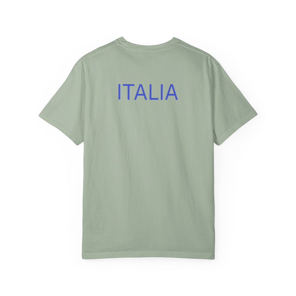 Italia Crest T-Shirt Italian Flag Logo Tee - Etna Gift