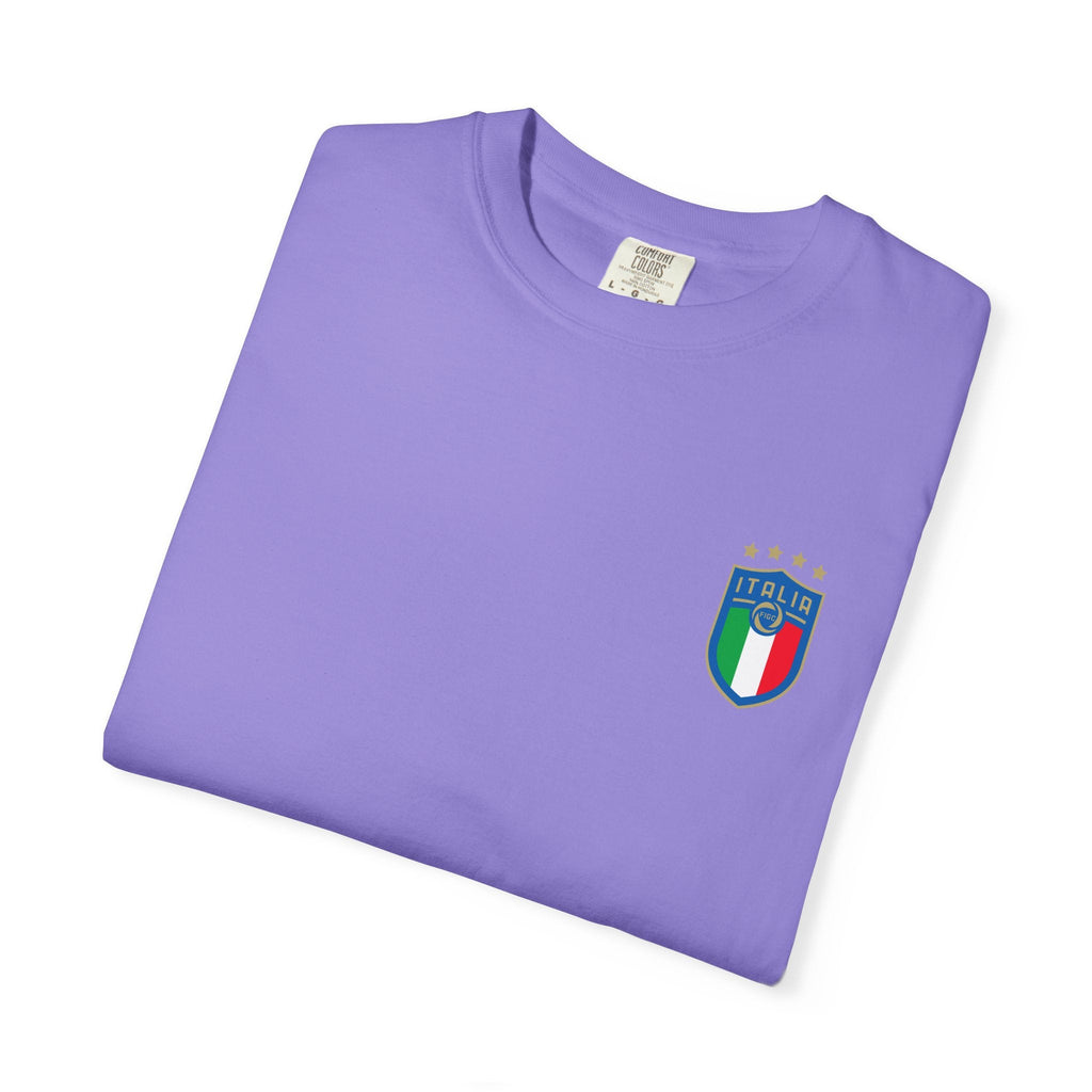 Italia Crest T-Shirt Italian Flag Logo Tee - Etna Gift