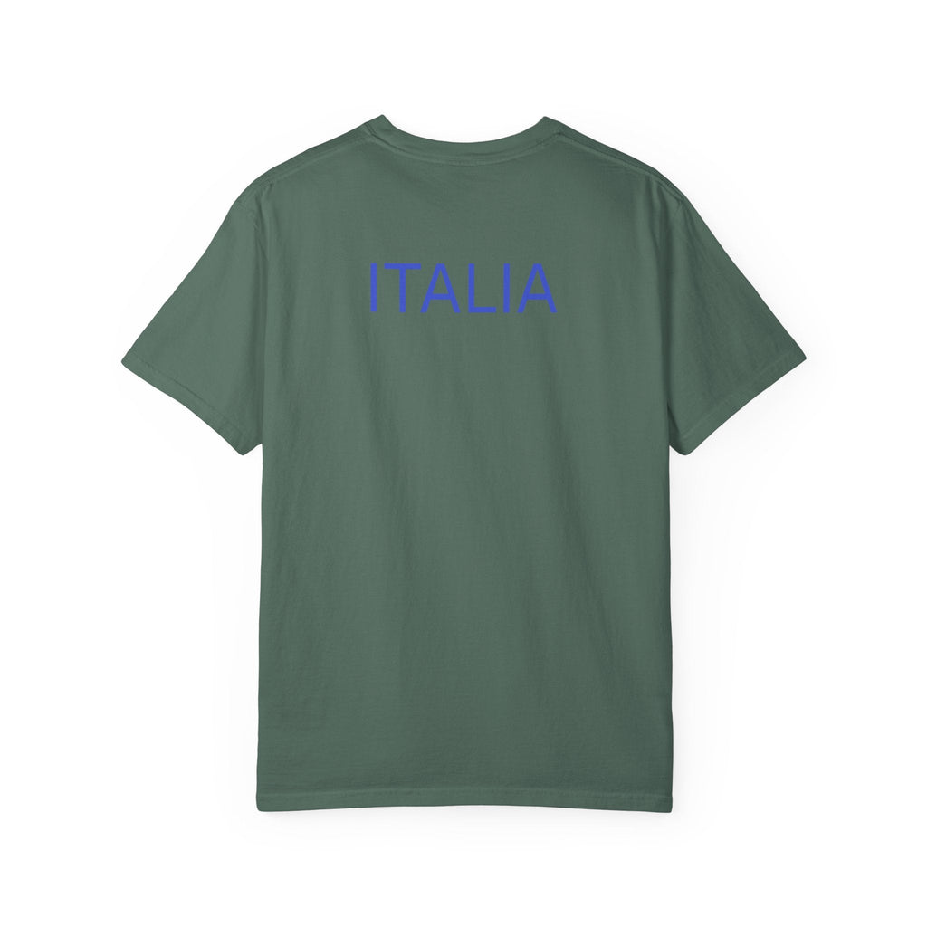 Italia Crest T-Shirt Italian Flag Logo Tee - Etna Gift
