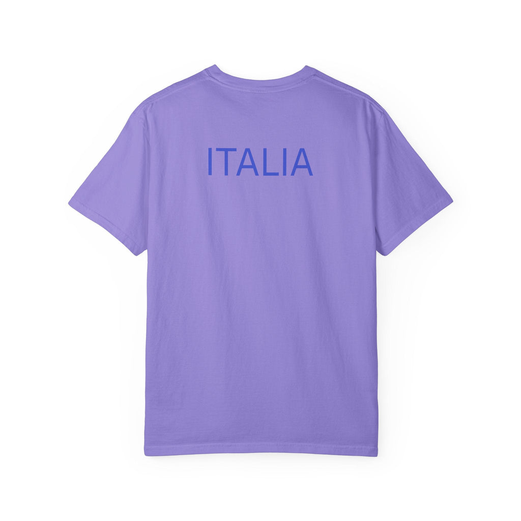 Italia Crest T-Shirt Italian Flag Logo Tee - Etna Gift