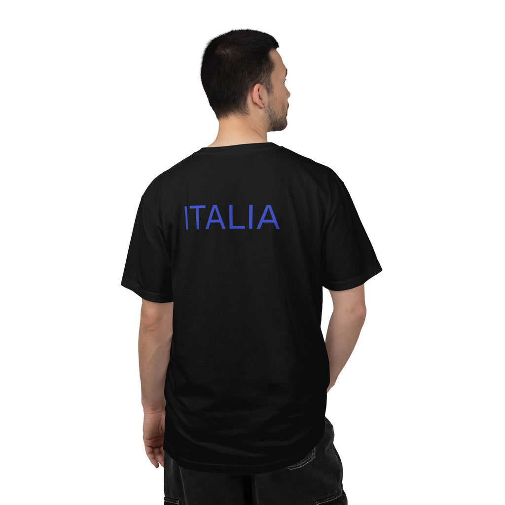Italia Crest T-Shirt Italian Flag Logo Tee - Etna Gift