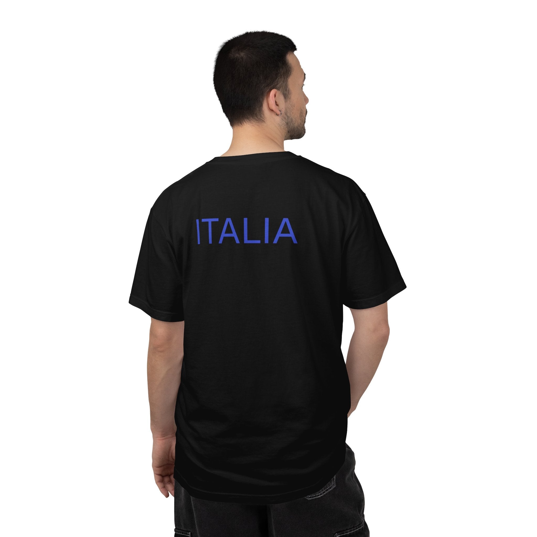 Italia Crest T-Shirt Italian Flag Logo Tee - Etna Gift