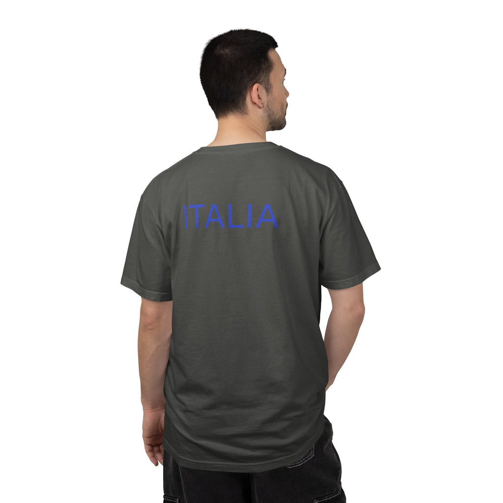 Italia Crest T-Shirt Italian Flag Logo Tee - Etna Gift
