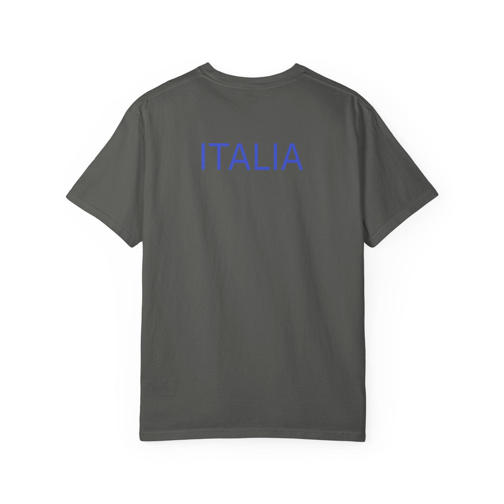 Italia Crest T-Shirt Italian Flag Logo Tee - Etna Gift
