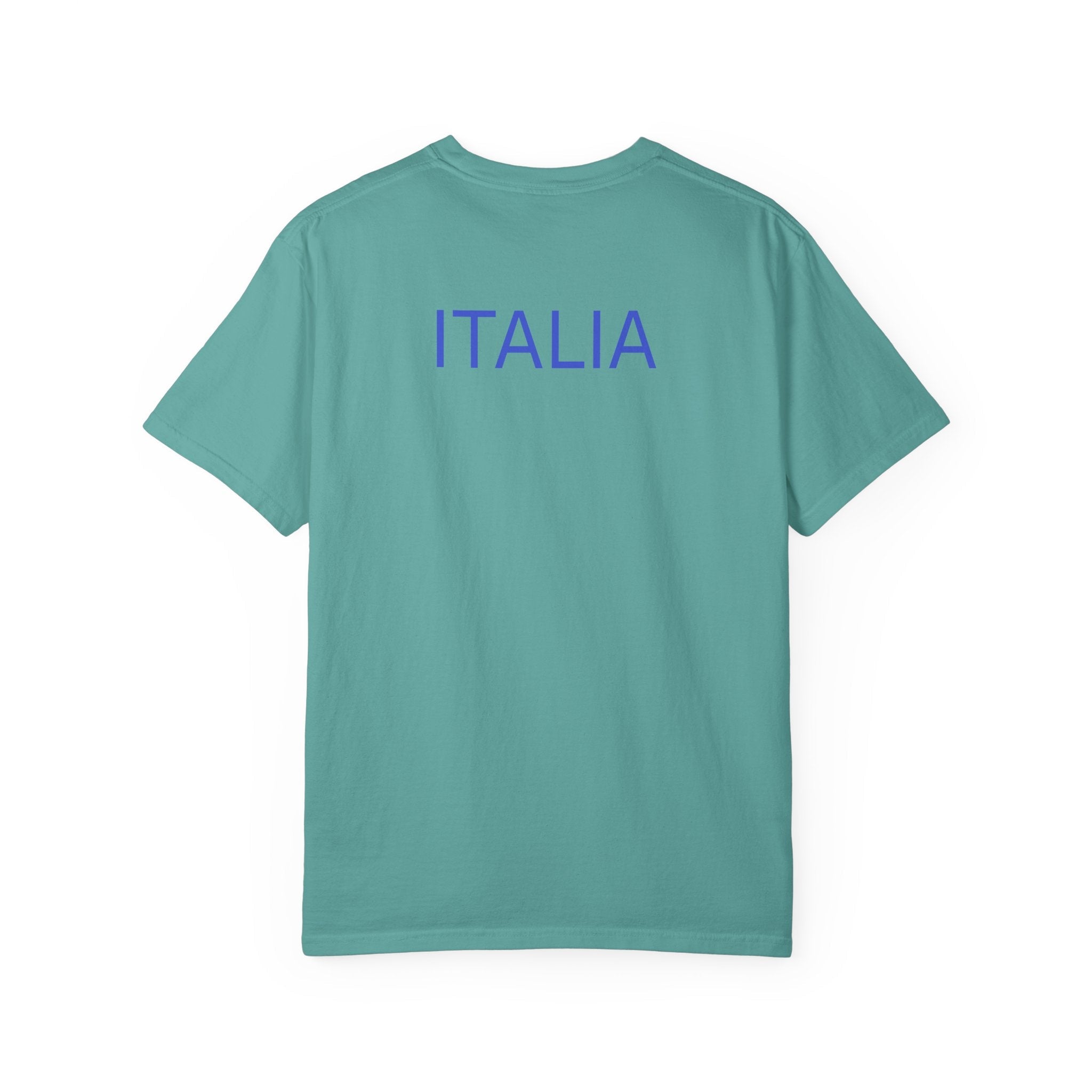 Italia Crest T-Shirt Italian Flag Logo Tee - Etna Gift