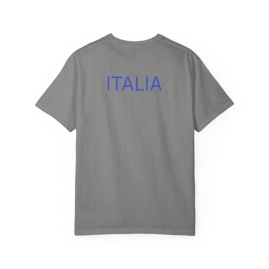 Italia Crest T-Shirt Italian Flag Logo Tee - Etna Gift