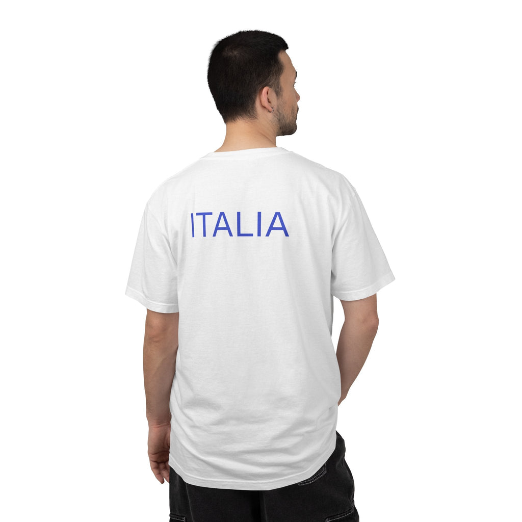 Italia Crest T-Shirt Italian Flag Logo Tee - Etna Gift
