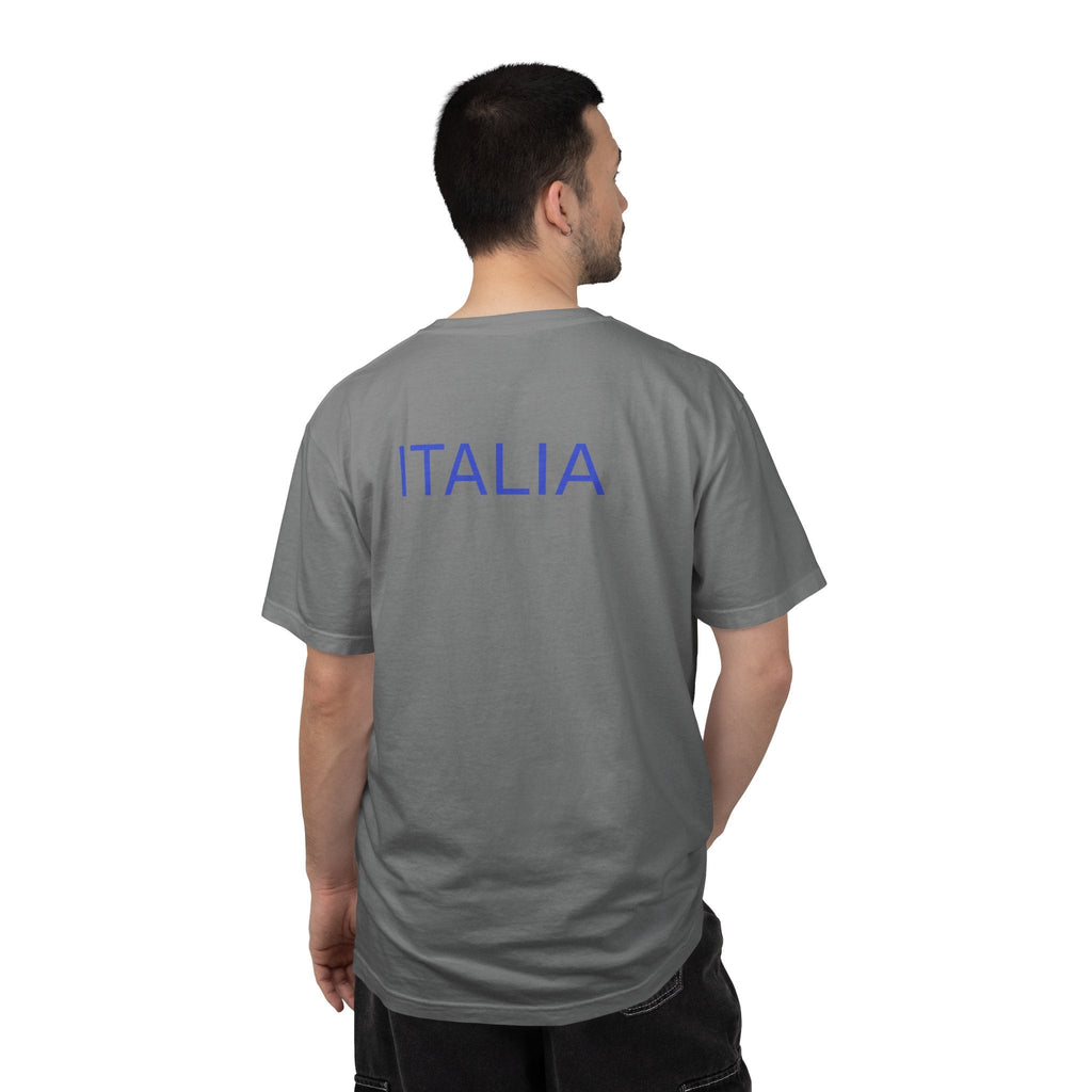 Italia Crest T-Shirt Italian Flag Logo Tee - Etna Gift