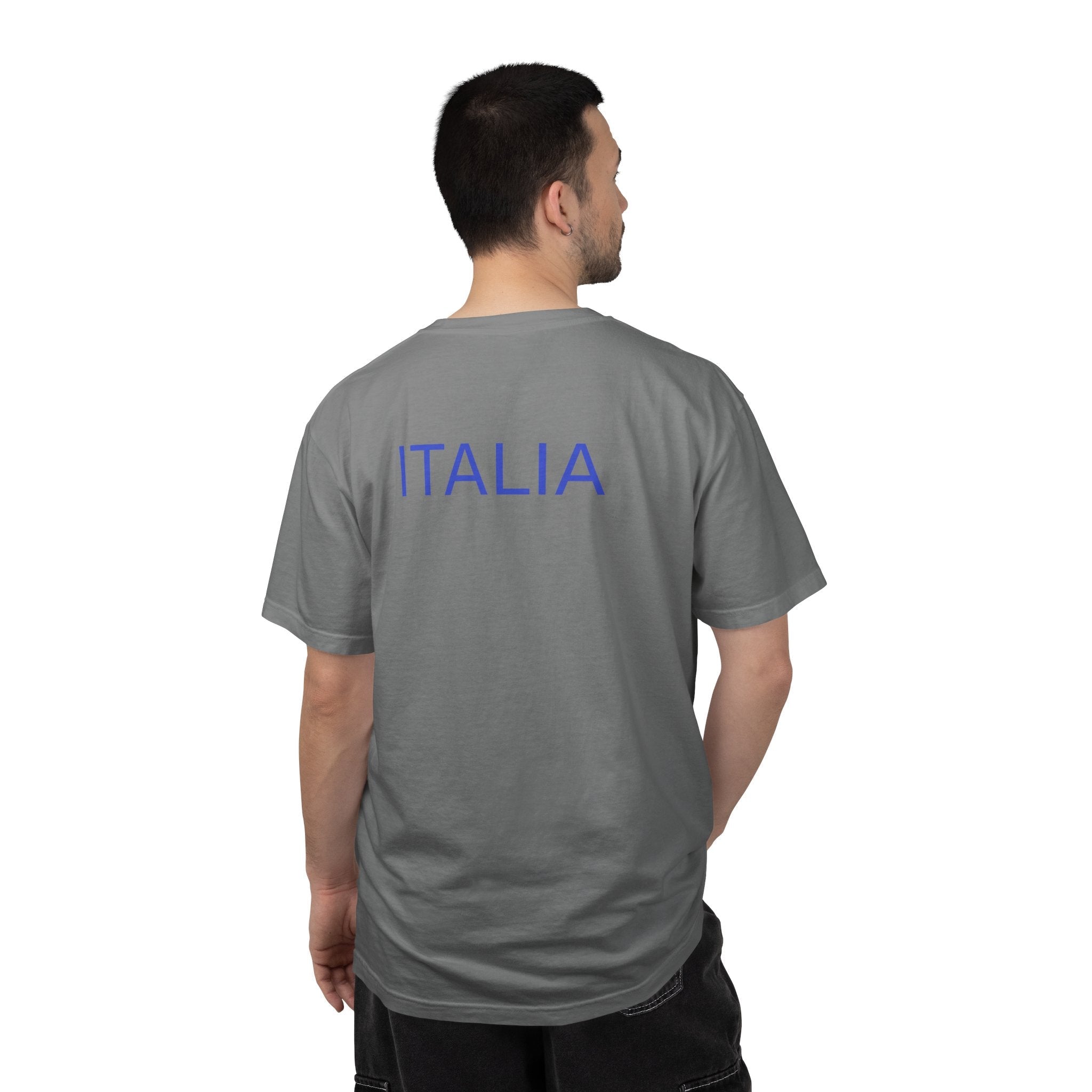 Italia Crest T-Shirt Italian Flag Logo Tee - Etna Gift