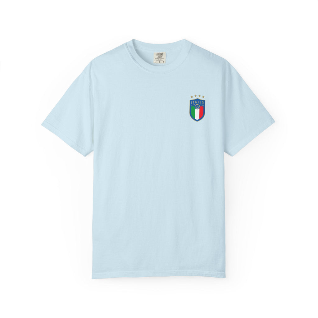 Italia Crest T-Shirt Italian Flag Logo Tee - Etna Gift