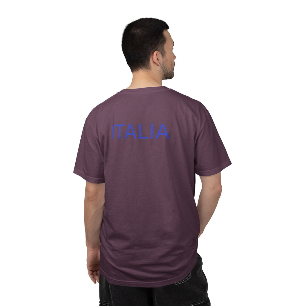 Italia Crest T-Shirt Italian Flag Logo Tee - Etna Gift