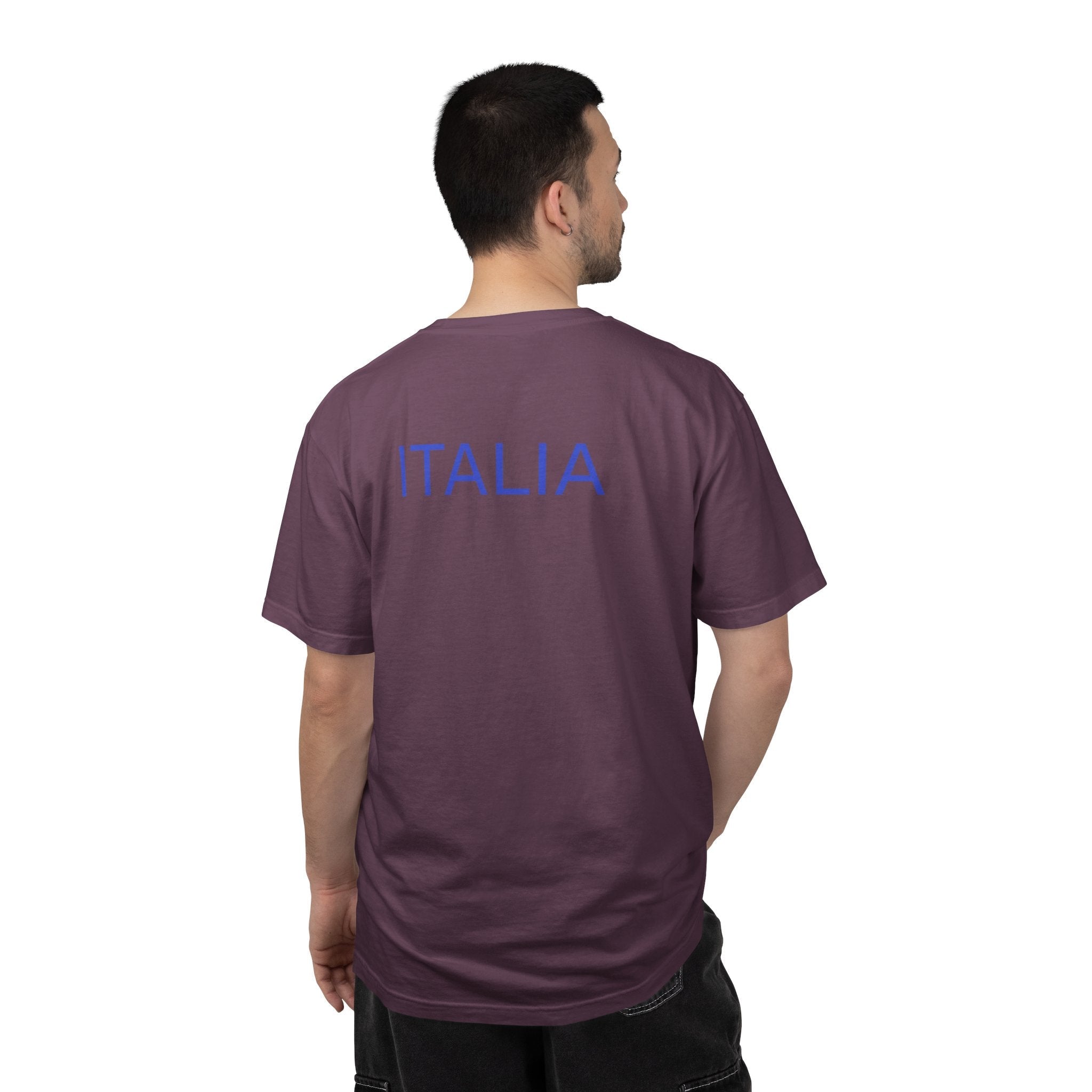 Italia Crest T-Shirt Italian Flag Logo Tee - Etna Gift