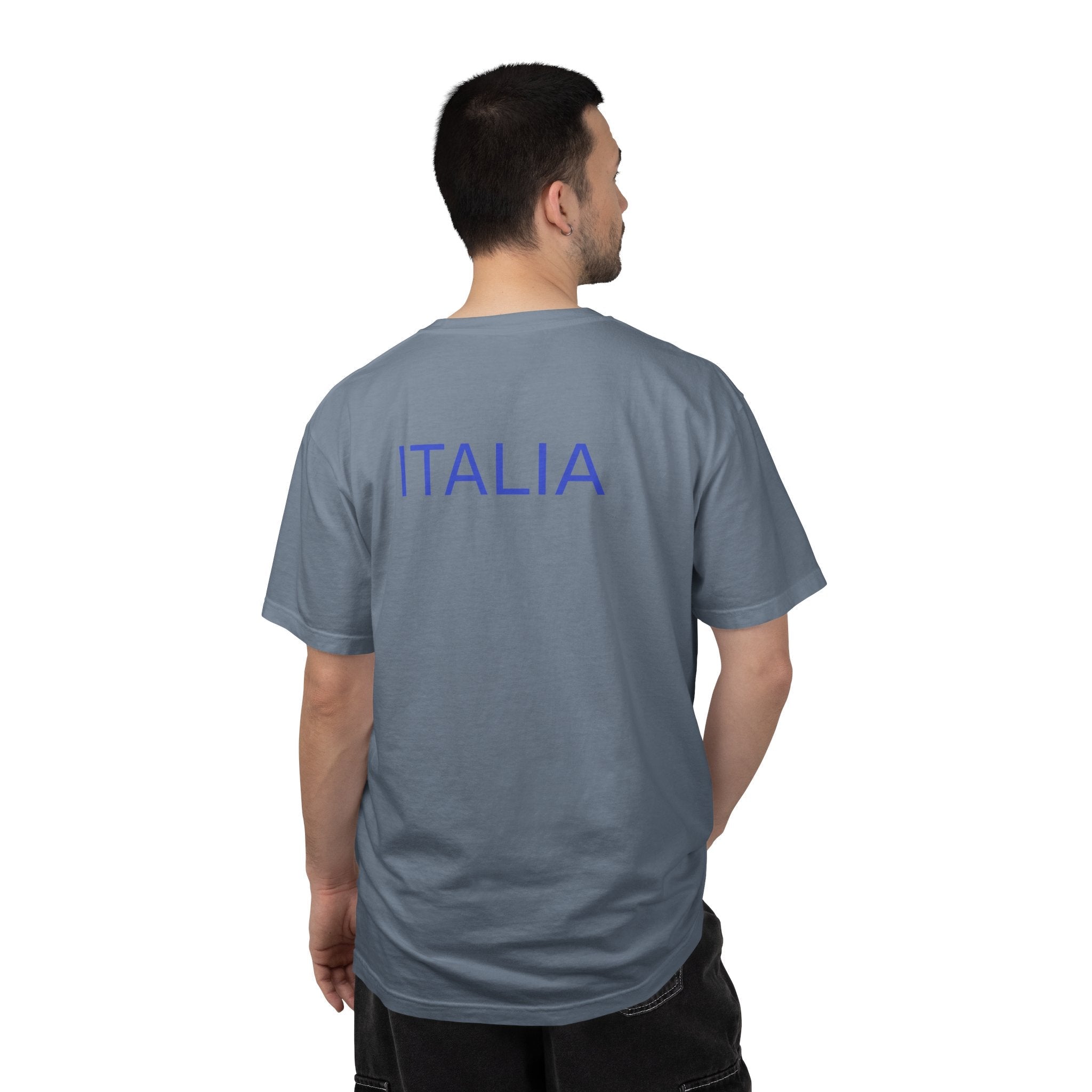 Italia Crest T-Shirt Italian Flag Logo Tee - Etna Gift
