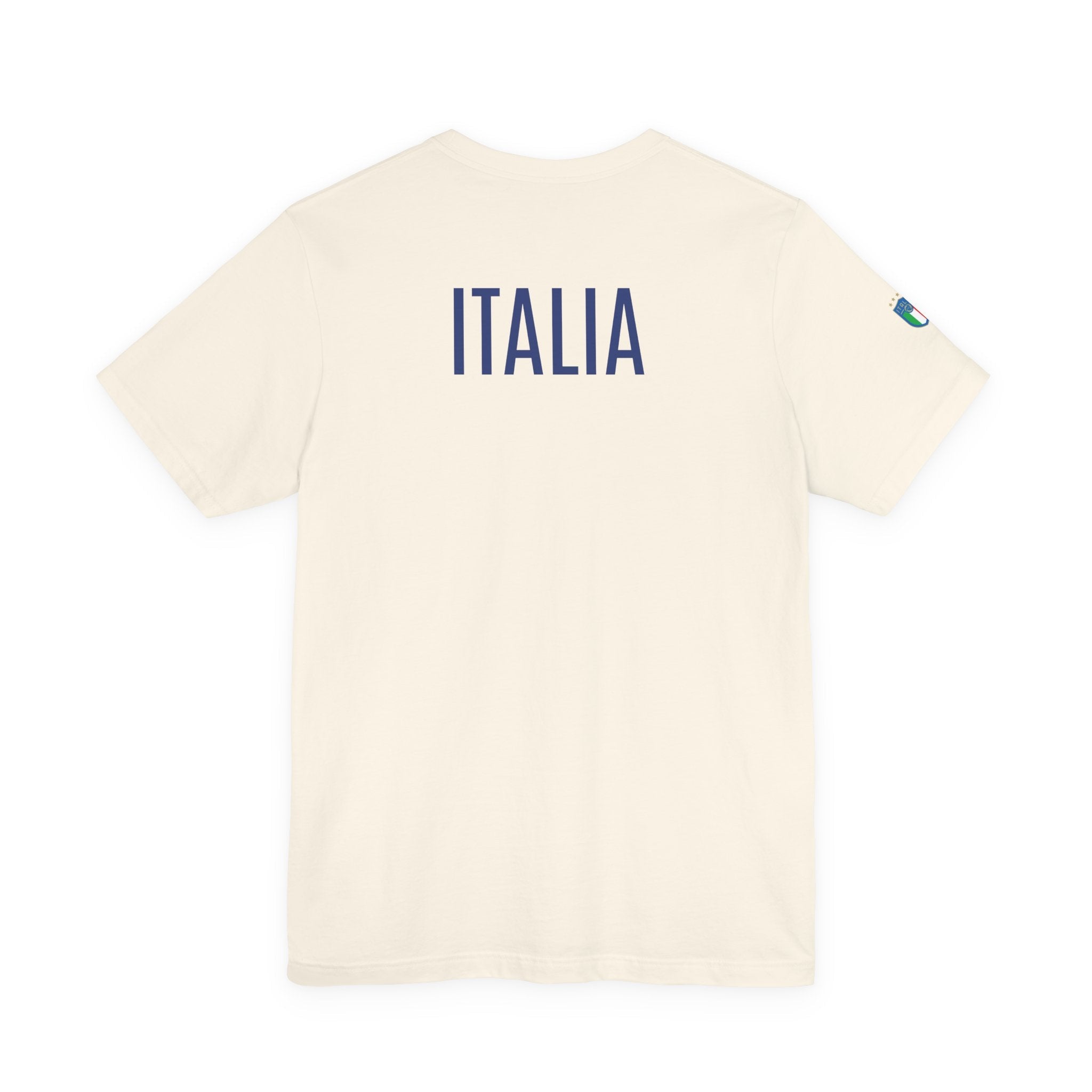 Italy Crest Tee Italian Flag Shield T-Shirt - Etna Gift