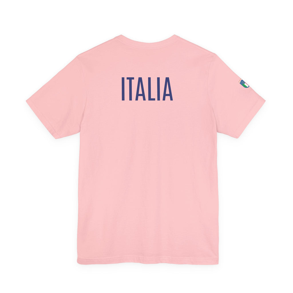 Italy Crest Tee Italian Flag Shield T-Shirt - Etna Gift