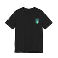 Italy Crest Tee Italian Flag Shield T-Shirt - Etna Gift
