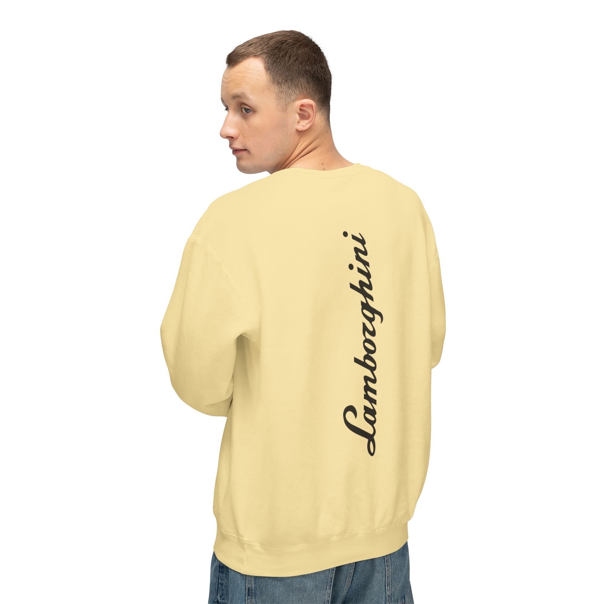 Lamborghini Script Crewneck Sweatshirt - Etna Gift