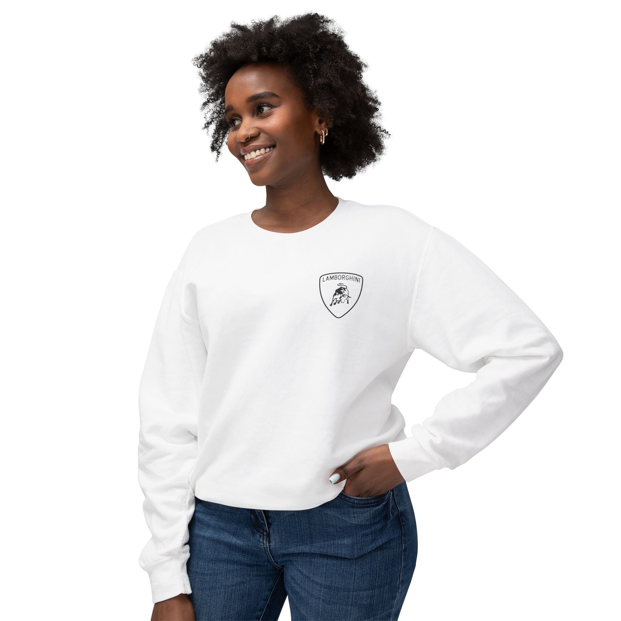 Lamborghini Script Crewneck Sweatshirt - Etna Gift