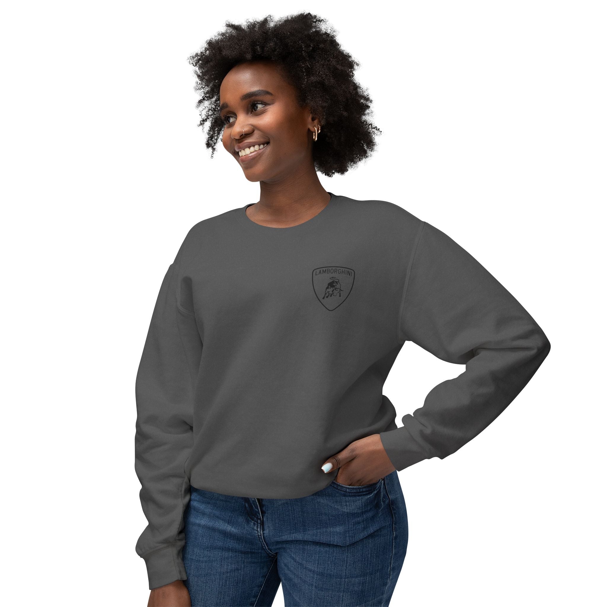 Lamborghini Script Crewneck Sweatshirt - Etna Gift