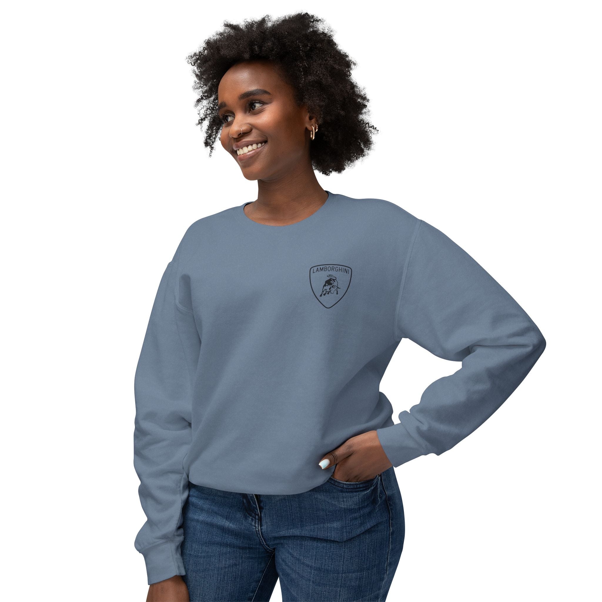 Lamborghini Script Crewneck Sweatshirt - Etna Gift