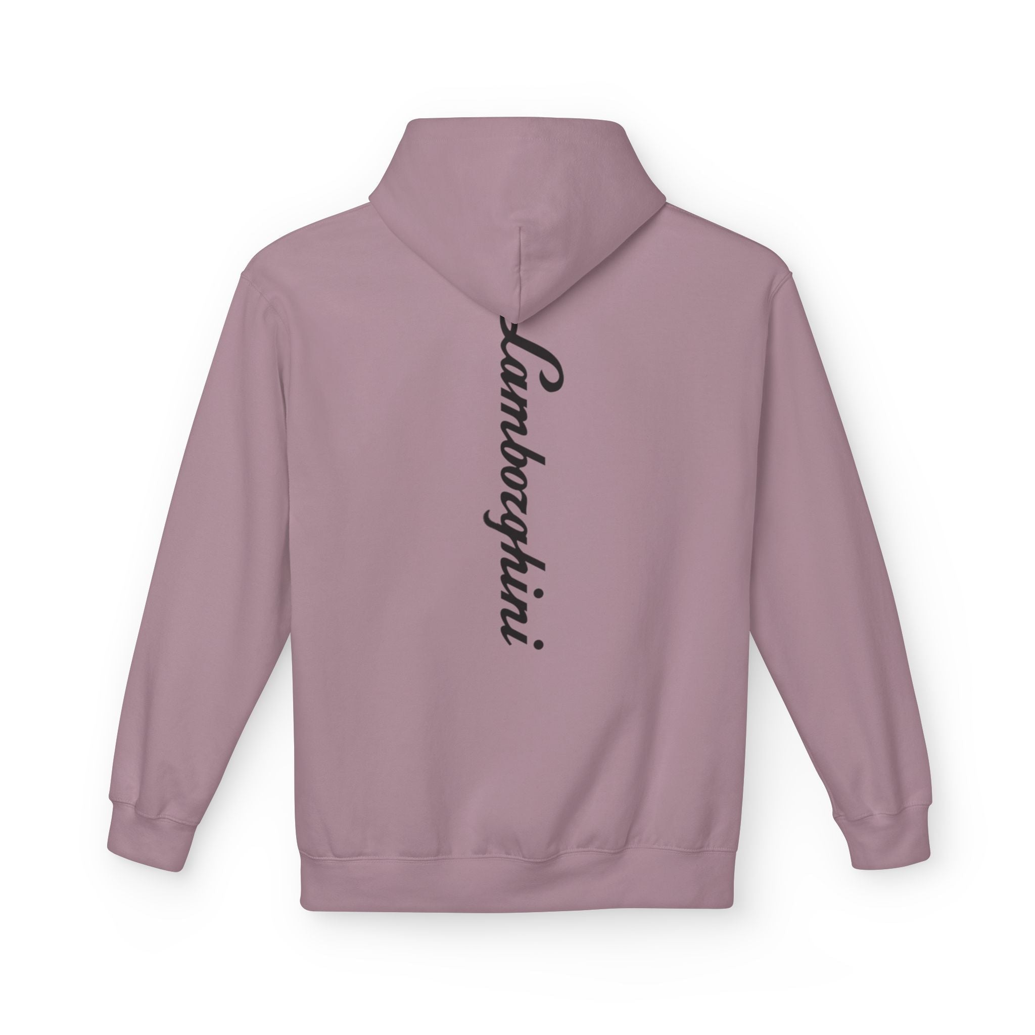 Lamborghini Script Hoodie — Minimal Logo Luxury Streetwear - Etna Gift