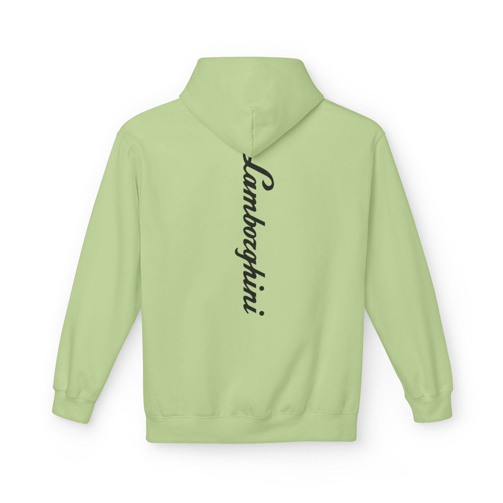 Lamborghini Script Hoodie — Minimal Logo Luxury Streetwear - Etna Gift