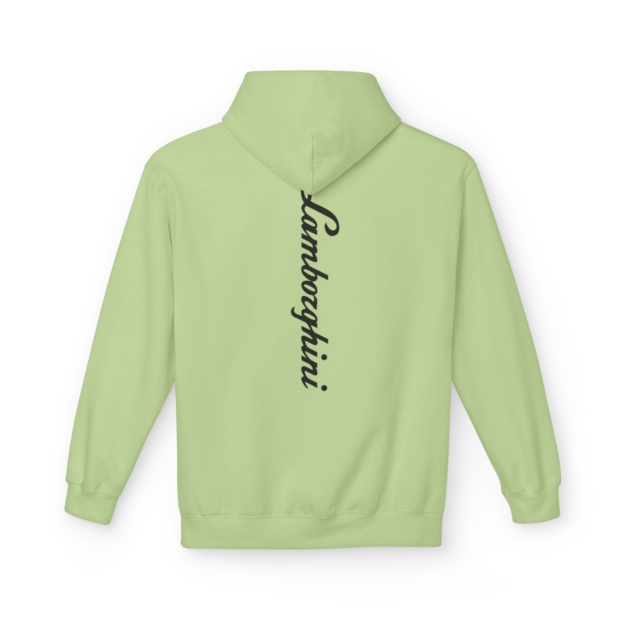 Lamborghini Script Hoodie — Minimal Logo Luxury Streetwear - Etna Gift