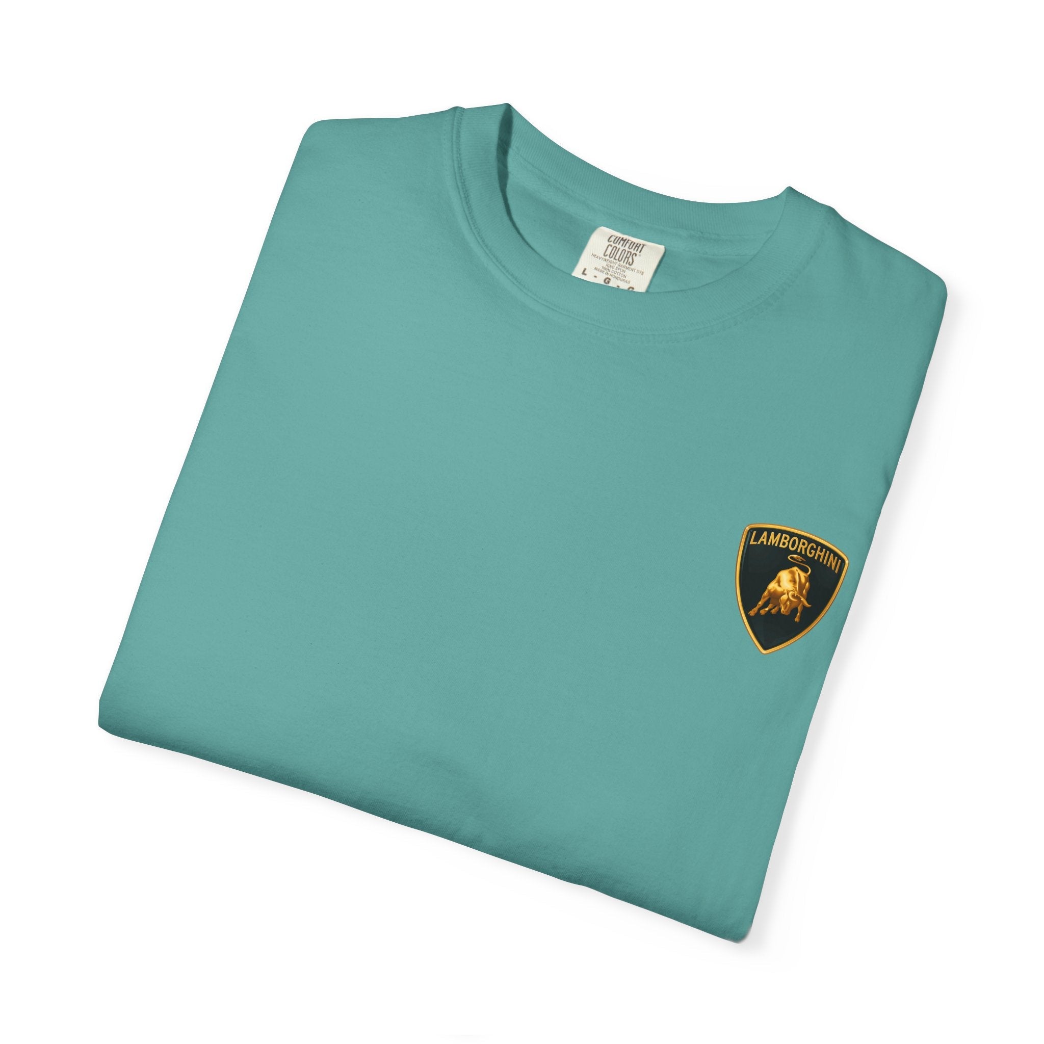 Lamborghini Script Logo T-Shirt - Etna Gift