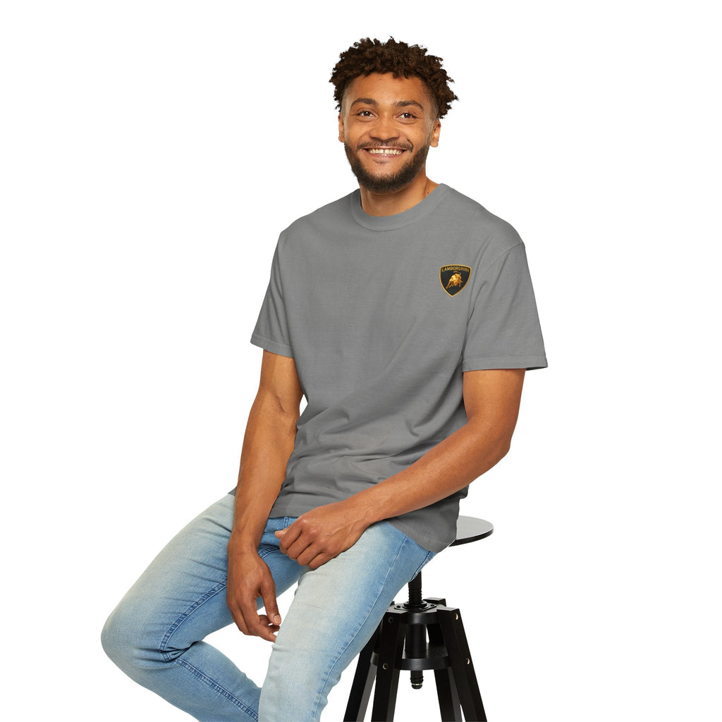 Lamborghini Script Logo T-Shirt - Etna Gift
