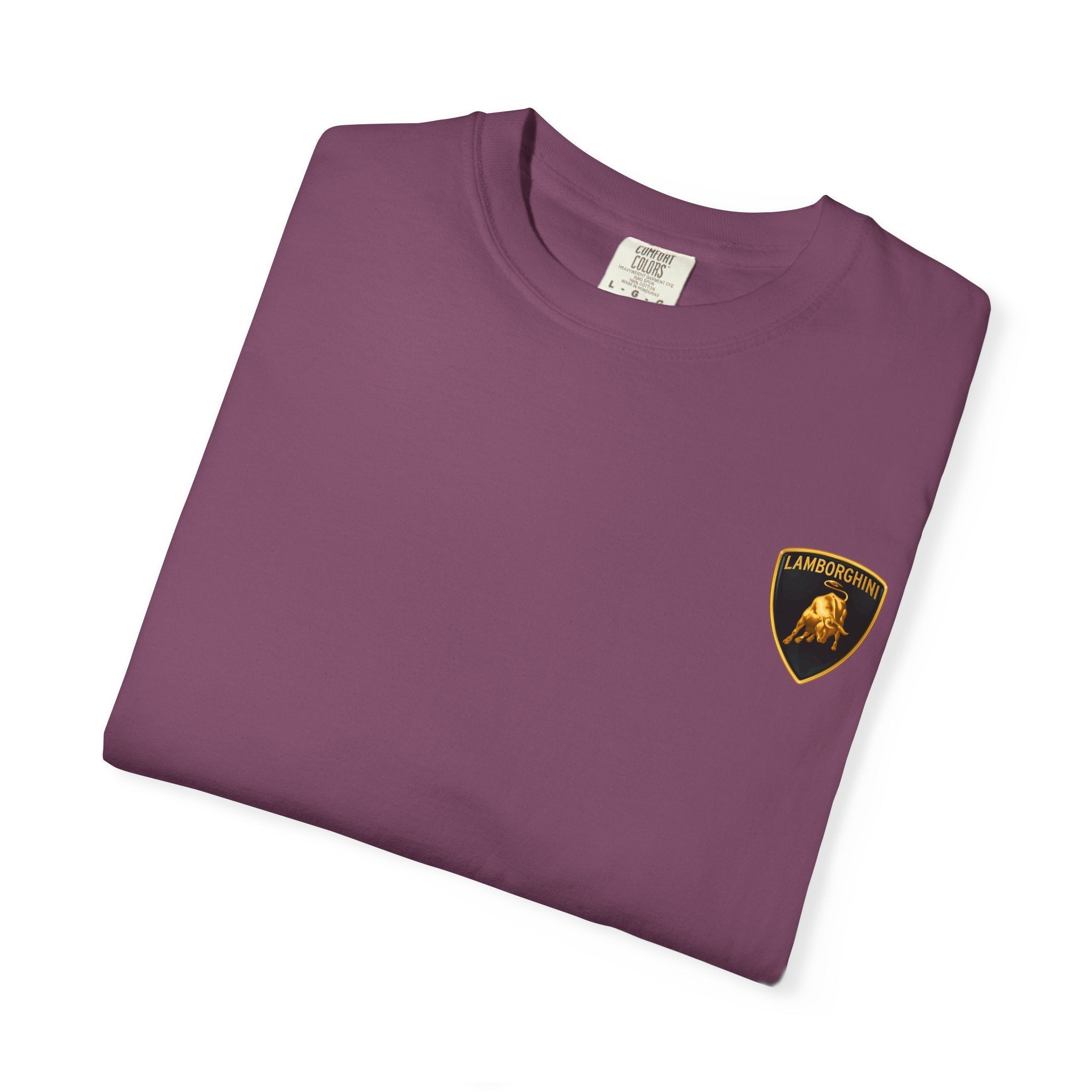 Lamborghini Script Logo T-Shirt - Etna Gift