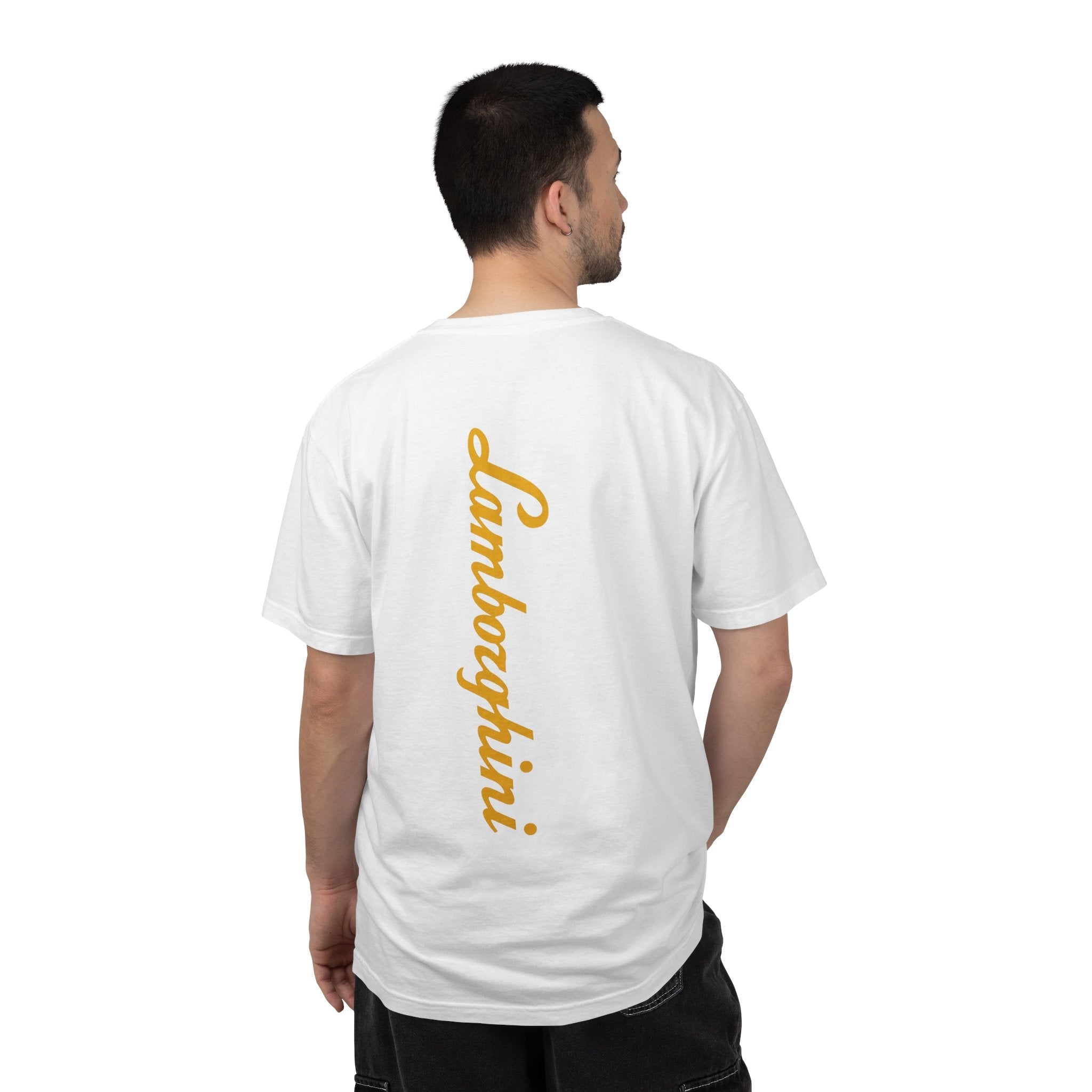 Lamborghini Script Logo T-Shirt - Etna Gift