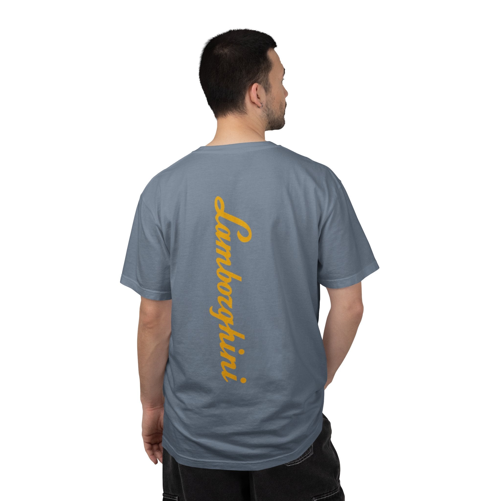 Lamborghini Script Logo T-Shirt - Etna Gift