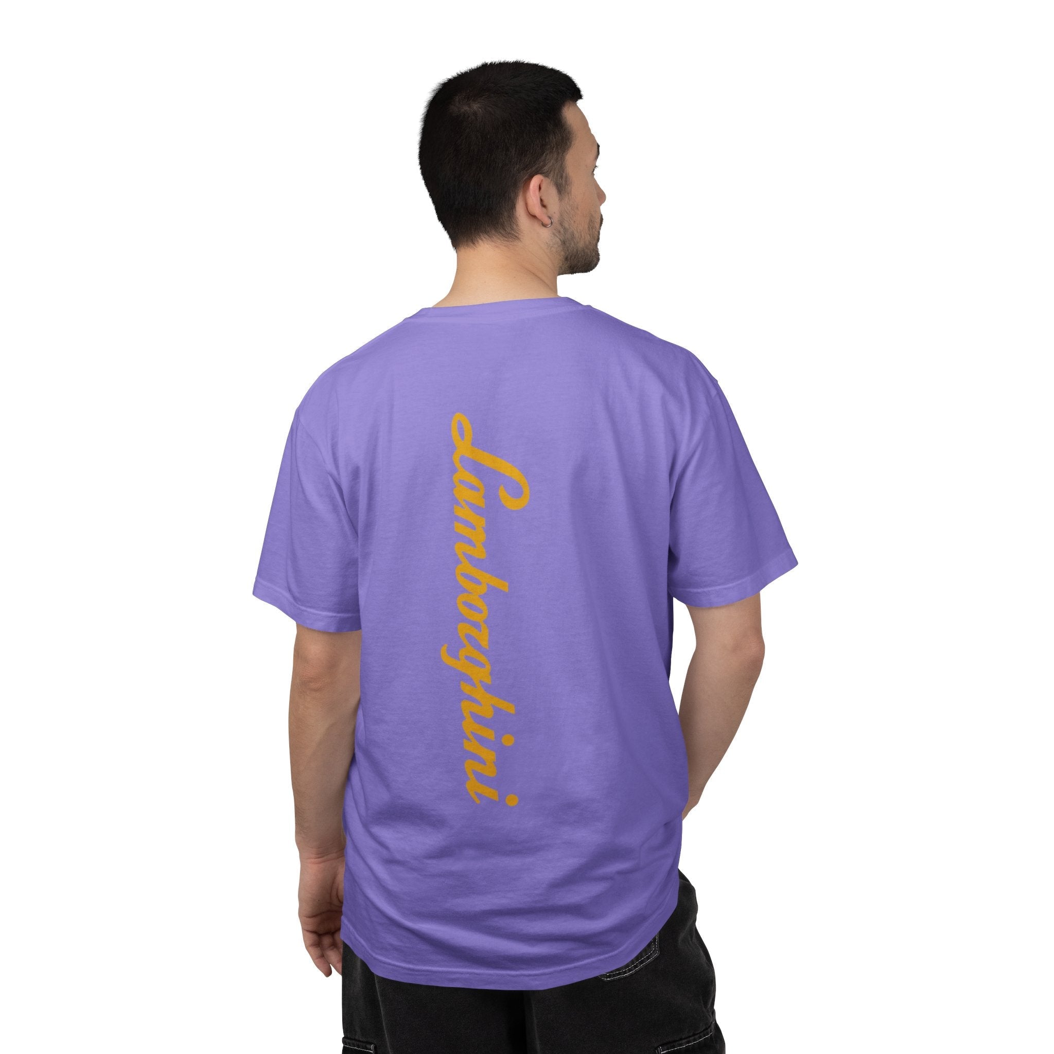 Lamborghini Script Logo T-Shirt - Etna Gift