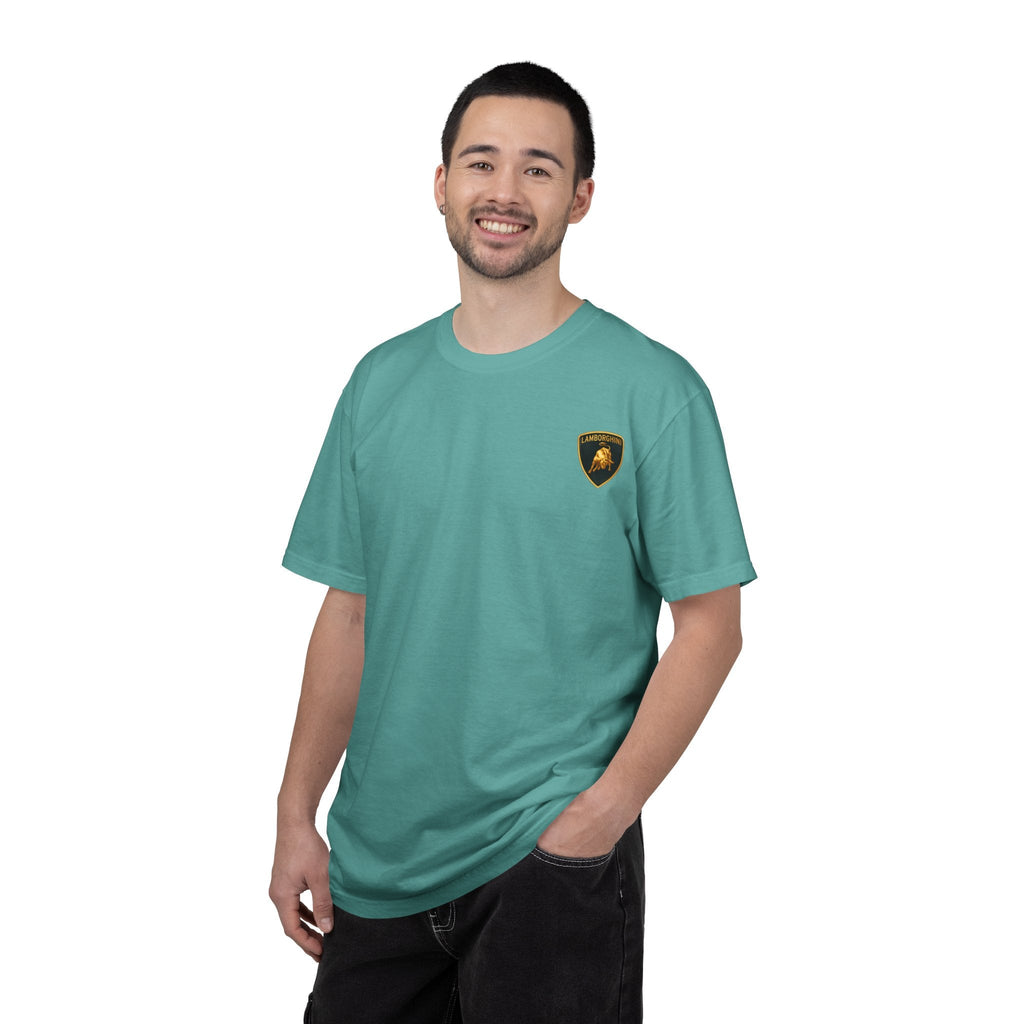 Lamborghini Script Logo T-Shirt - Etna Gift