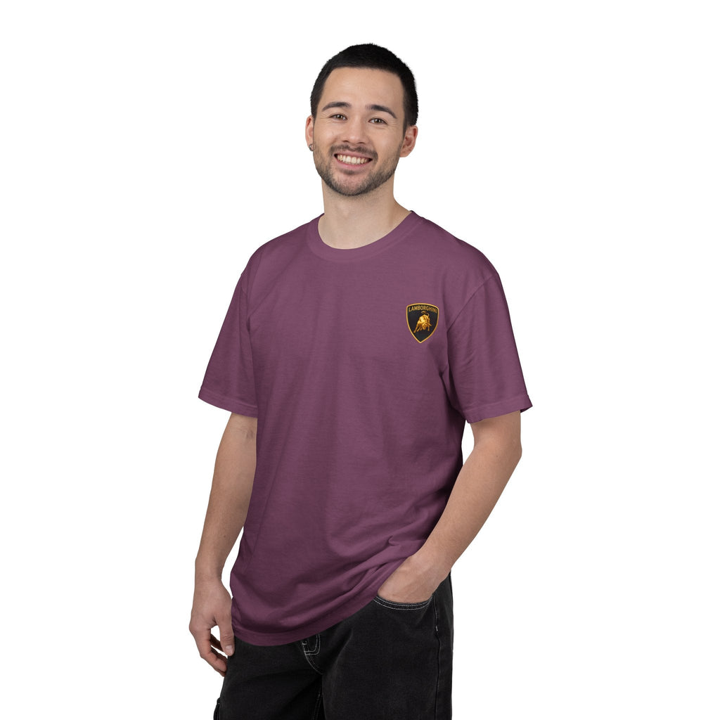 Lamborghini Script Logo T-Shirt - Etna Gift