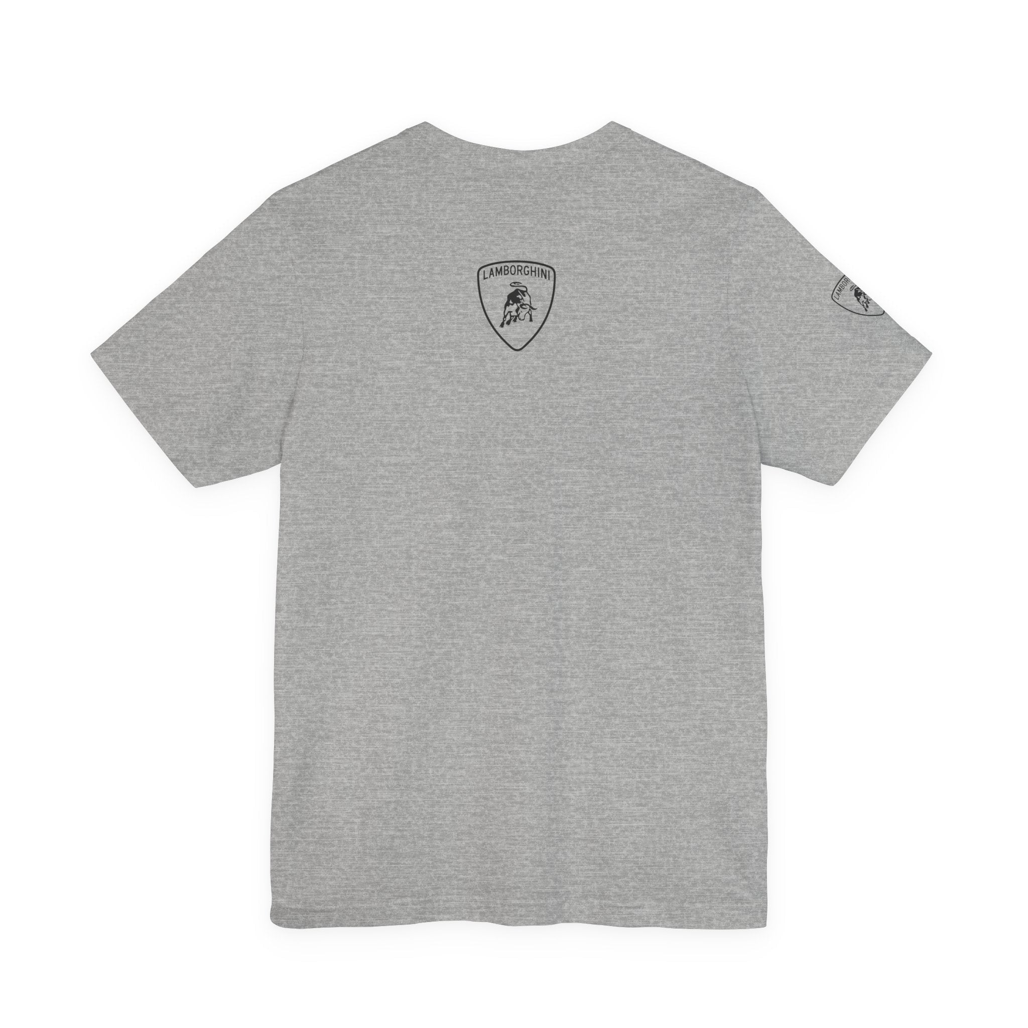Lamborghini Script Logo Tee — Luxury Auto Logo T-Shirt - Etna Gift